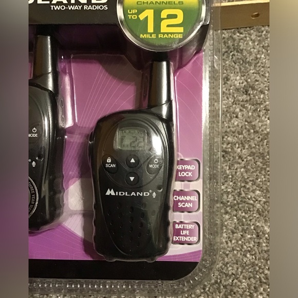Midland Two Way Radios NEW Battery Powered - Picture 7 of 7